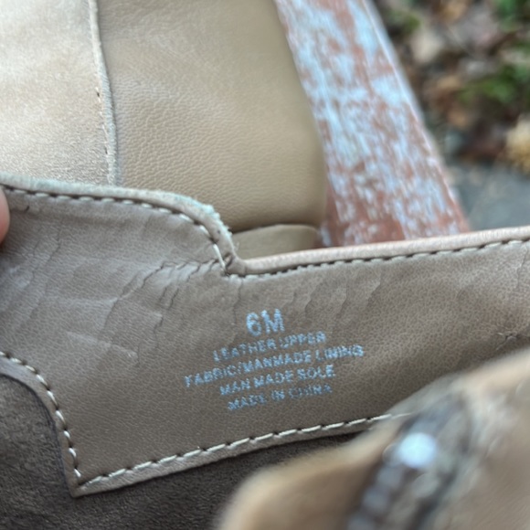 Gianna Bini Leather and Suede Ankle High Heel Booties - Picture 8 of 8